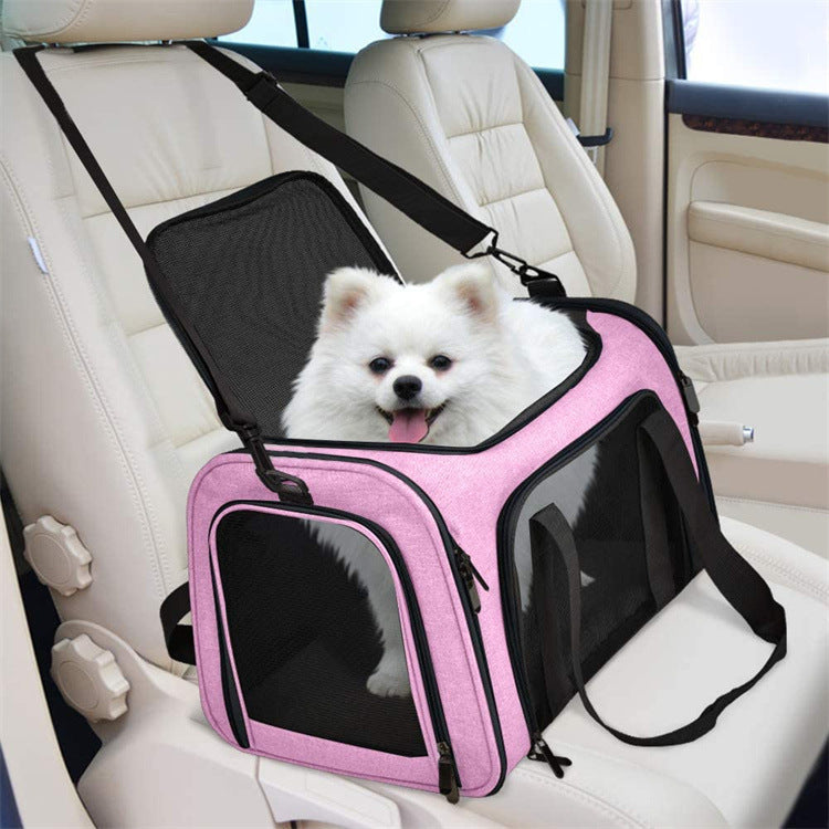 Portable Foldable Hand Held Pet Carrier Bag