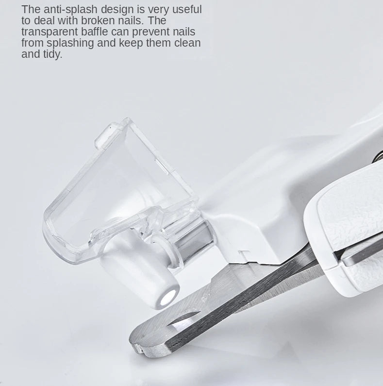 Professional Pet Nail Clipper With LED Light Trimmer