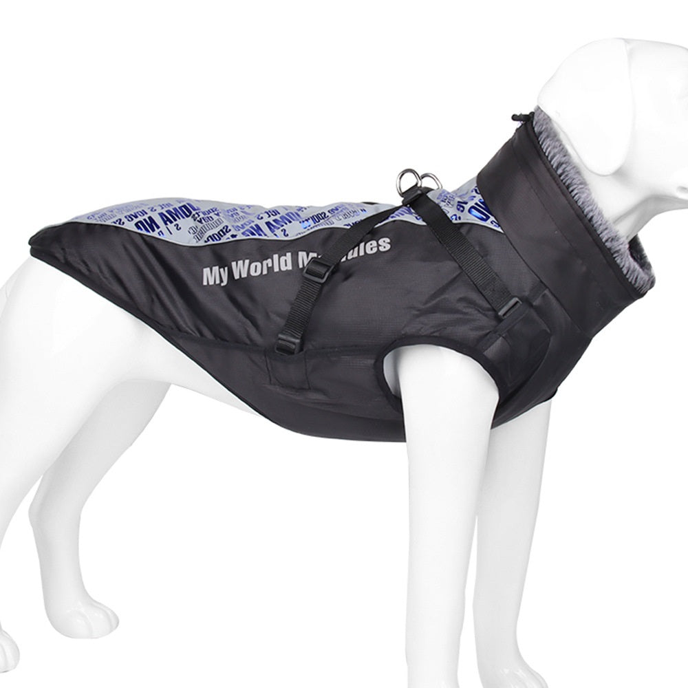 Pet Waterproof Reflective Warm Shell Jacket Apparel