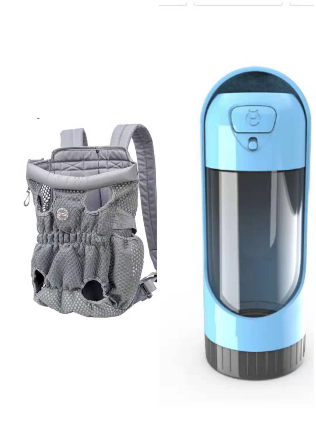 Breathable Mesh Pet Carrier Backpack For Outdoor Travel