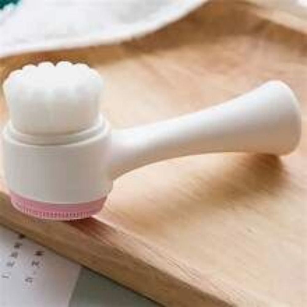 Easy Clean Nylon Pet Paw Grooming Brush For Massage And Cleaning
