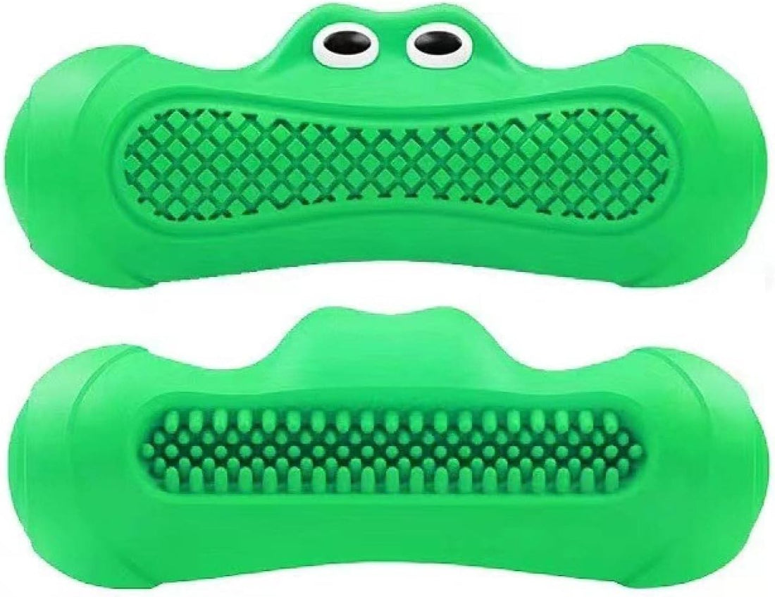 Natural Rubber Rugby Pet Chew Toy For Teething And Biting