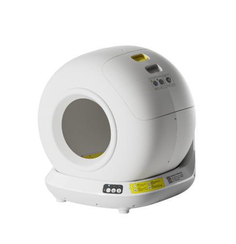 Fully Enclosed Self-Cleaning Litter Box With Large Tray