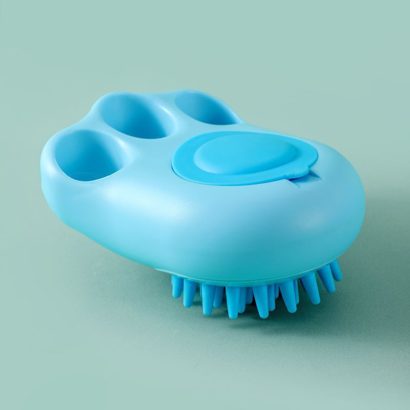 Pet Bath Massage Brush Comb Claw Cleaning Grooming Tool