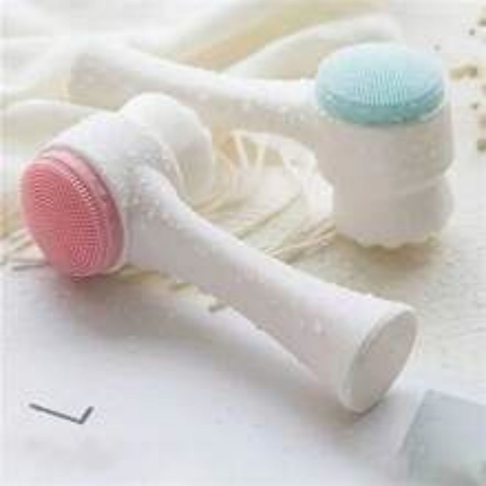 Easy Clean Nylon Pet Paw Grooming Brush For Massage And Cleaning