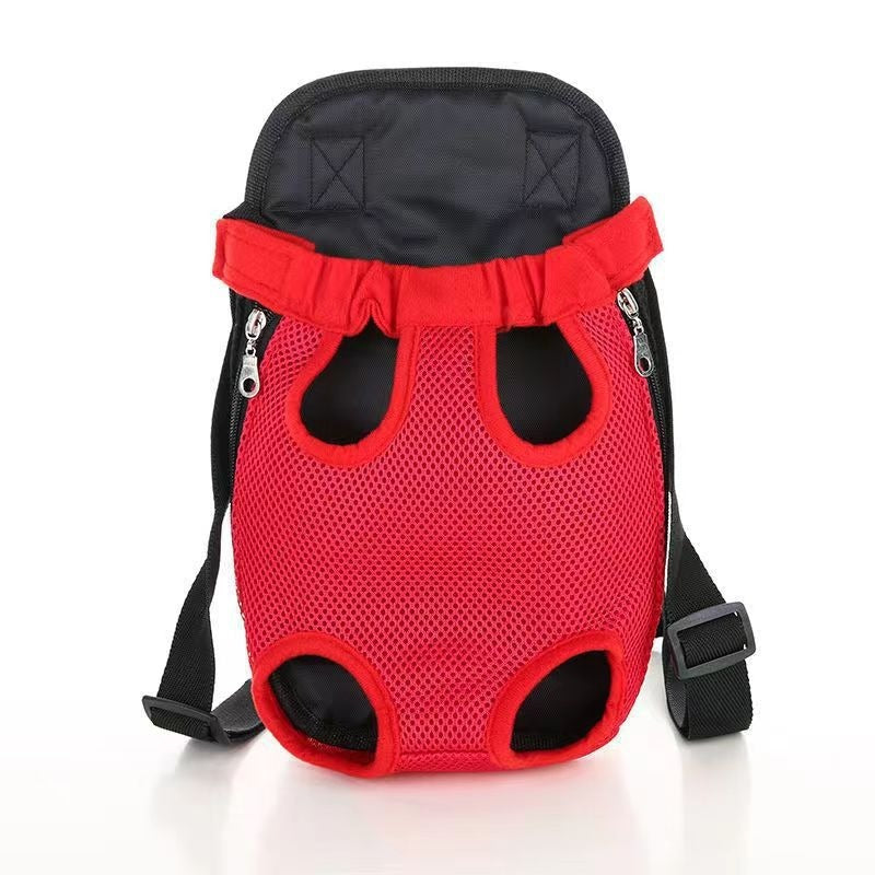 Breathable Adjustable Pet Front Carrier Backpack For Travel Hiking