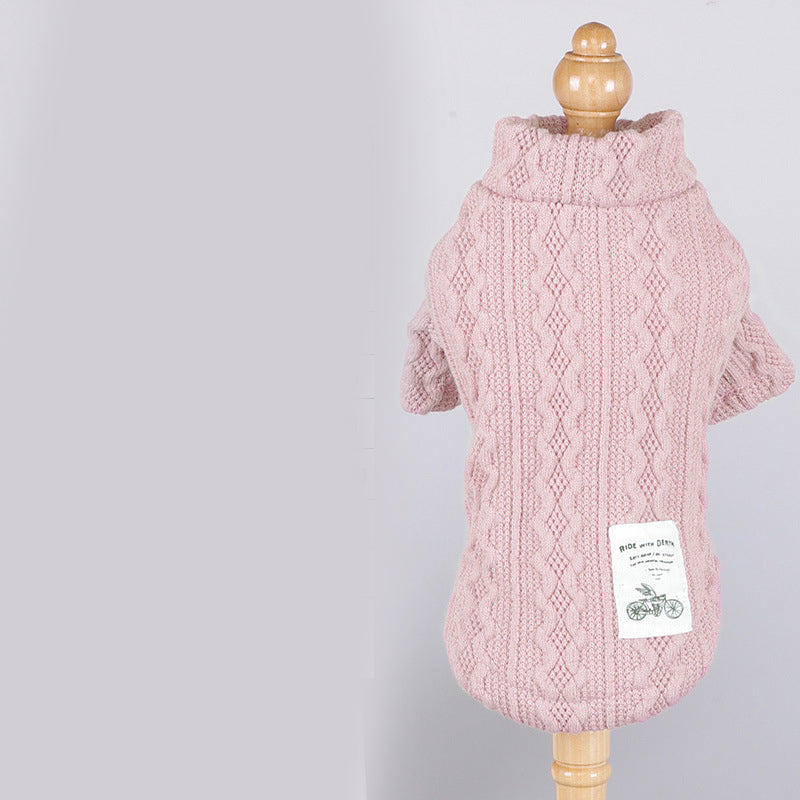 Pet Sweater Warm Clothing Apparel Knit Wear