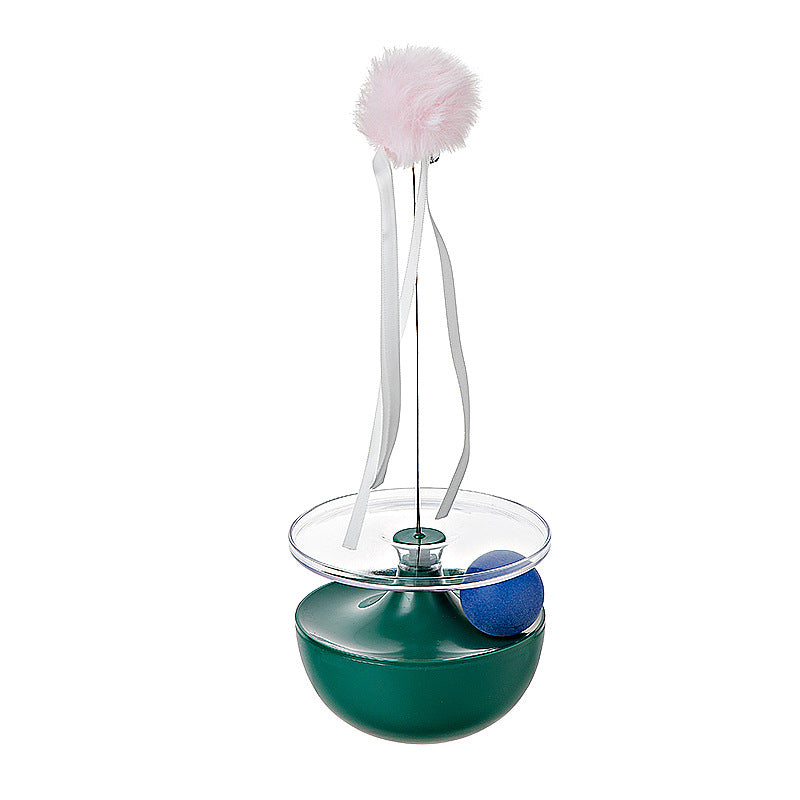 Interactive Self Balancing Tumbler Stick Pet Toy Funny