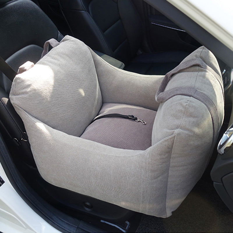 Waterproof Pet Car Seat Carrier Basket Breathable Safety Bag