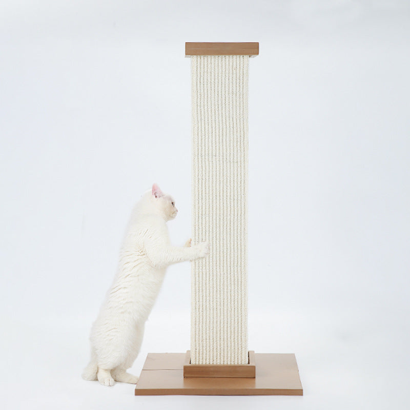 Sisal Roman Column Pet Scratching Post Interactive Toy