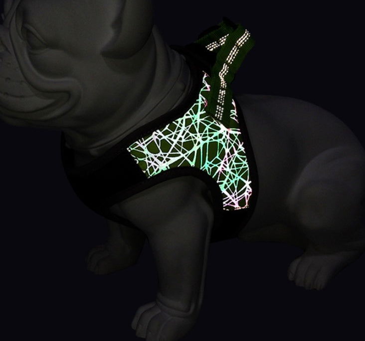 Vest Style Pet Harness And Leash Durable Control Gear