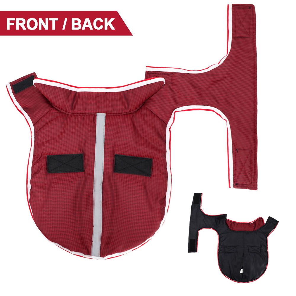 Pet Winter Warm Waterproof Leisure Jacket Apparel