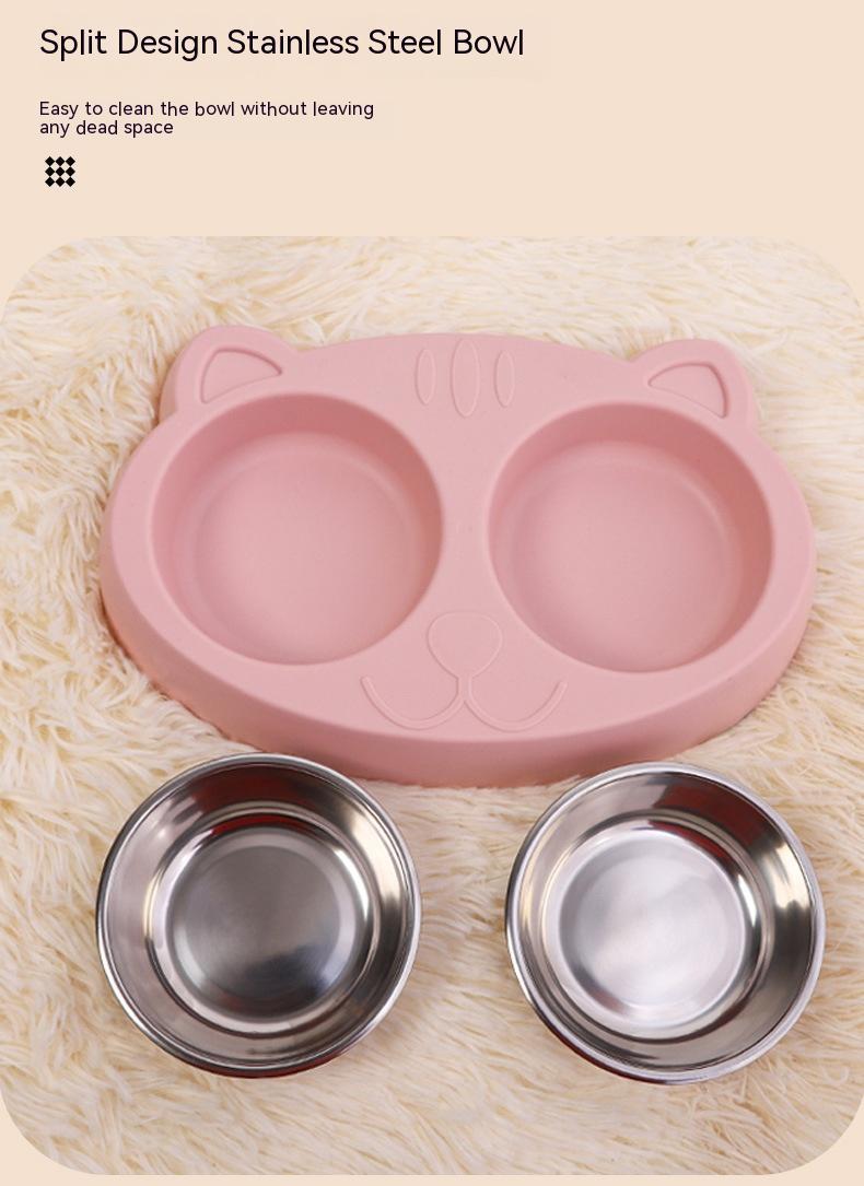 Pet Feeding And Water Bowl Rice Basin Dish
