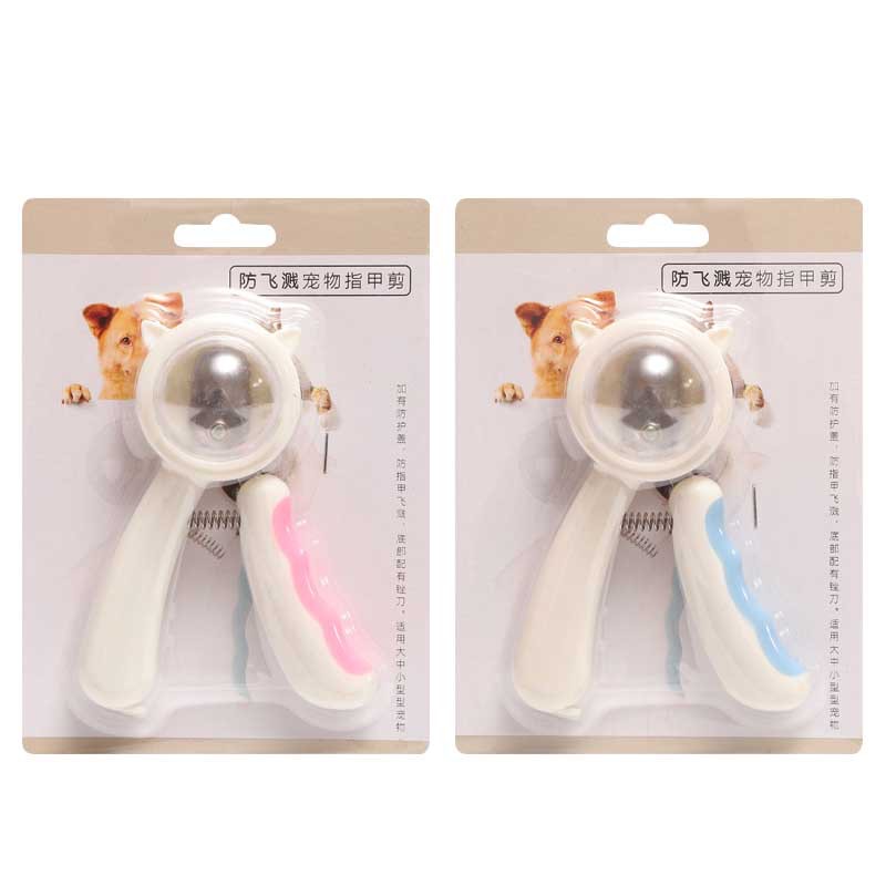 Splash Proof Pet Nail Scissors For Safe Grooming