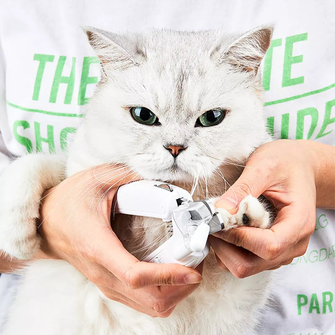 Professional Pet Nail Clipper With LED Light Trimmer