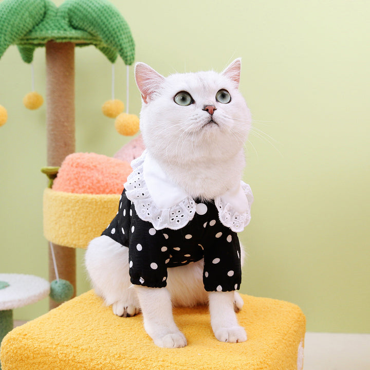 Blue Pet T Shirt Clothing For Small Pets Lightweight Apparel