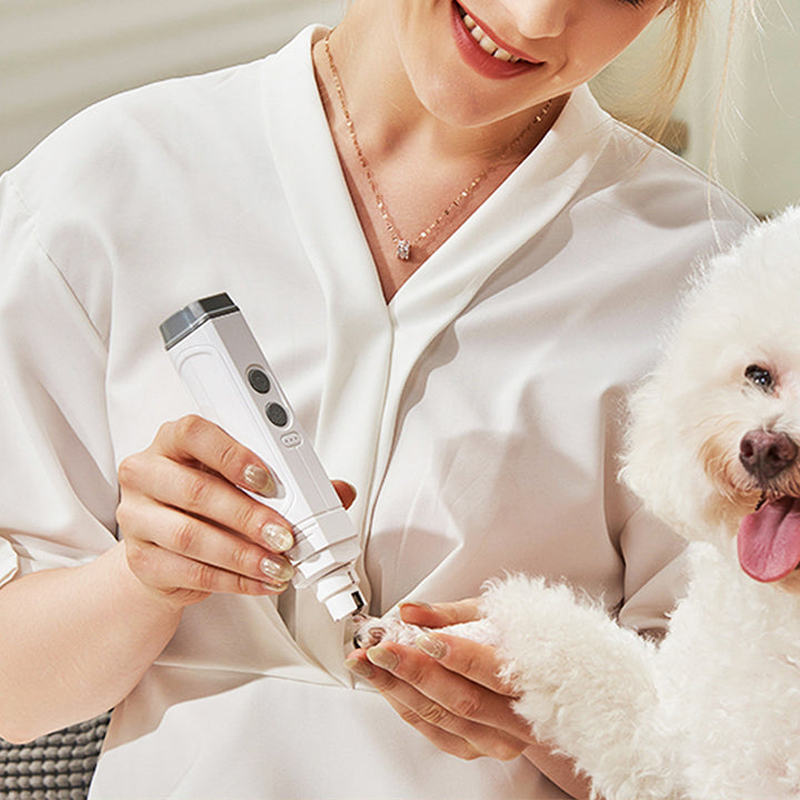 High Power Pet Nail Trimmer With Dual LED Light Tool