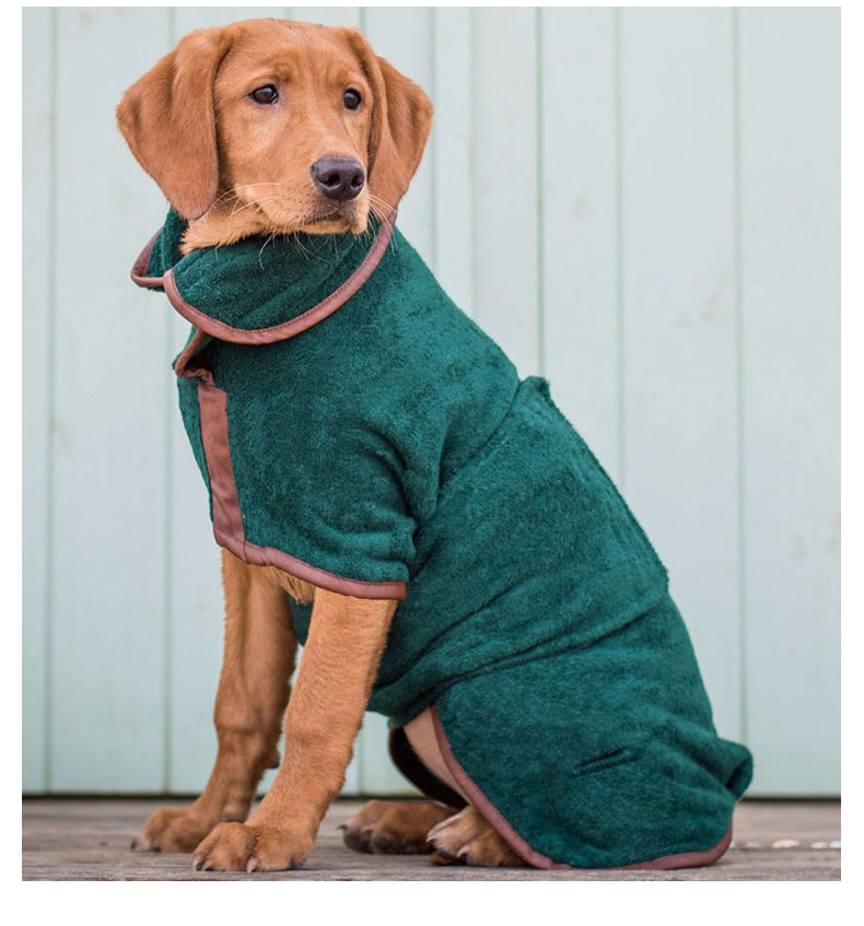 Pet Quick Dry Absorbent Bath Towel Cloth Apparel