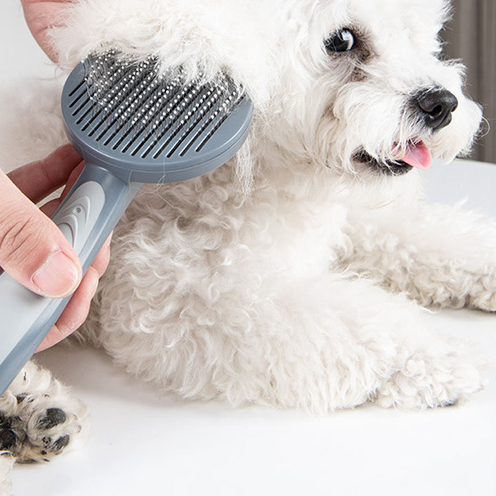 Pet Slicker Grooming Brush For Shedding And Fur Removal