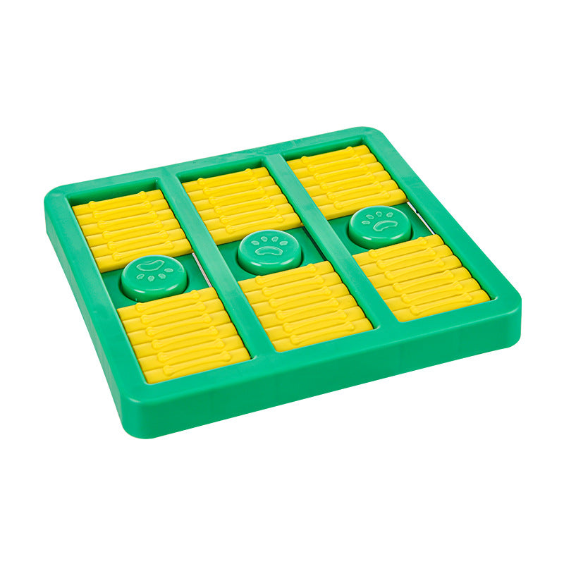 Rotating Interactive Educational Pet Slow Feeder Toy Puzzle