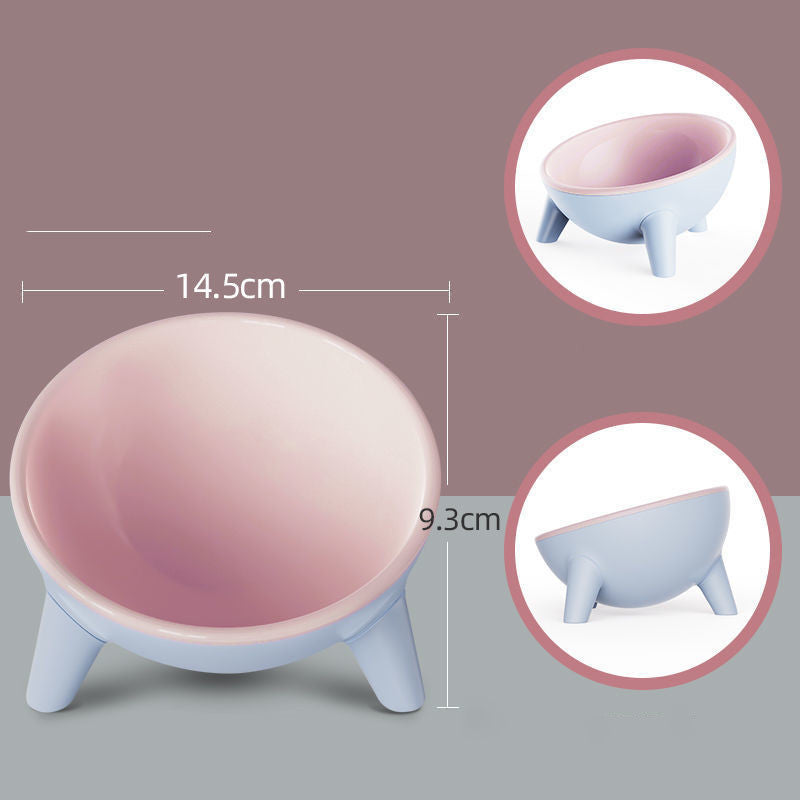 Nordic Pet Feeding Bowl With Stand Food Water Set