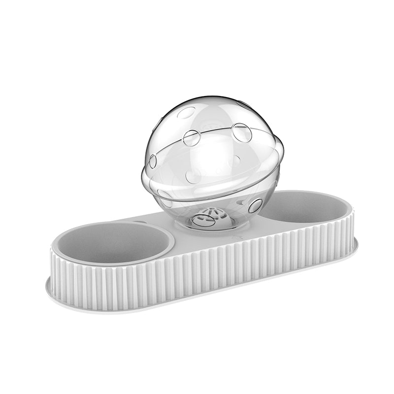 Automatic Pet Feeding And Water Bowl Dispenser Set