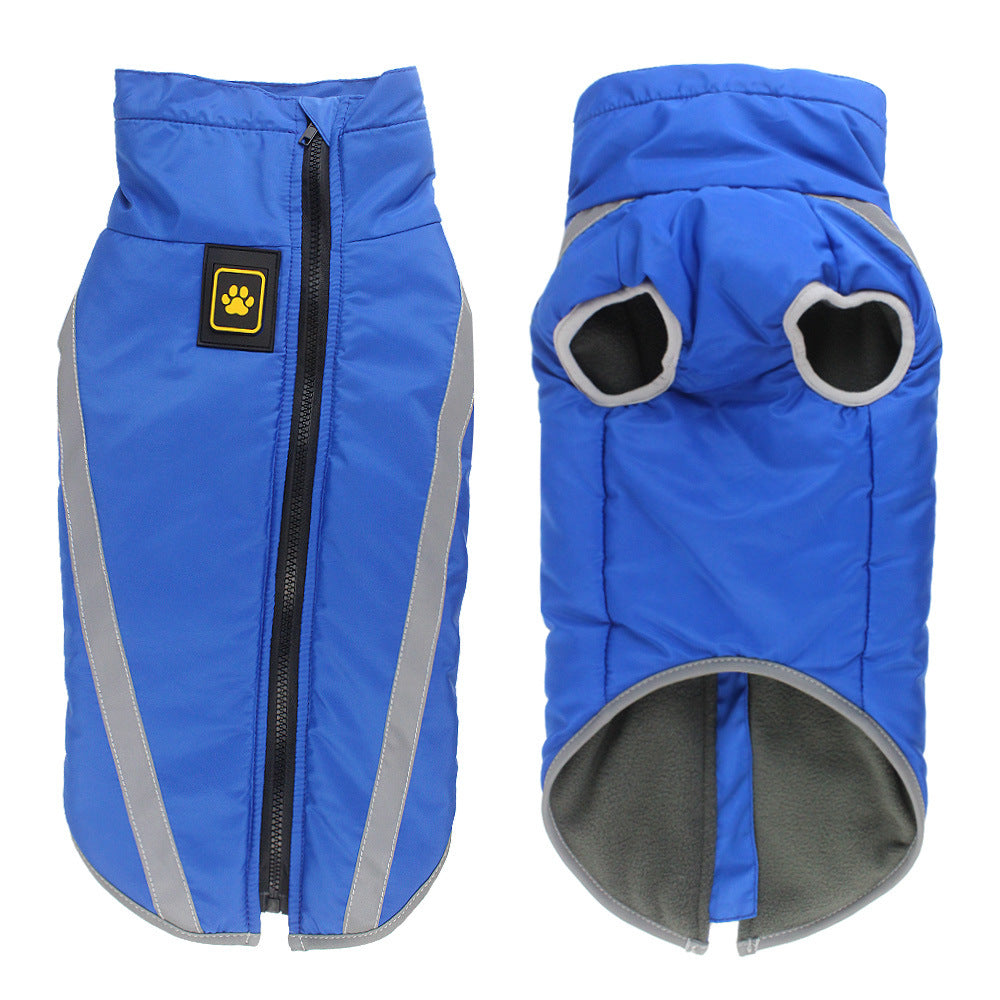Pet Winter Reflective Padded Warm Jacket Wholesale Apparel