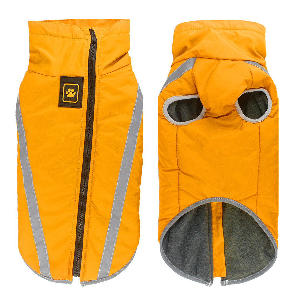 Pet Winter Reflective Padded Warm Jacket Wholesale Apparel