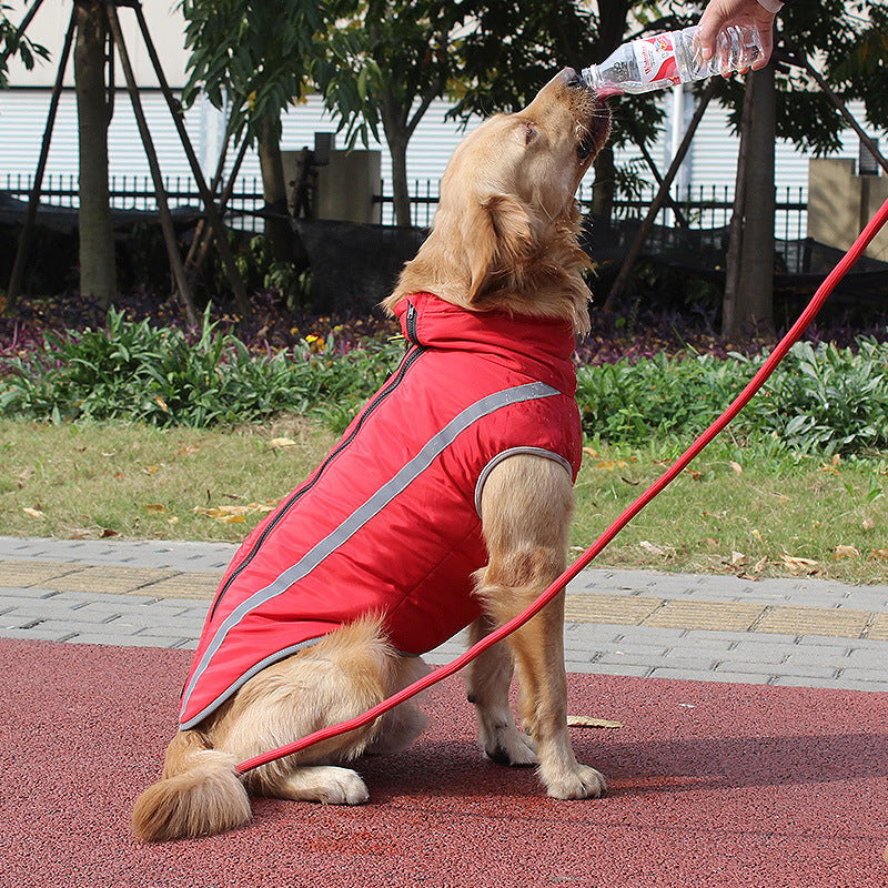Pet Winter Reflective Padded Warm Jacket Wholesale Apparel
