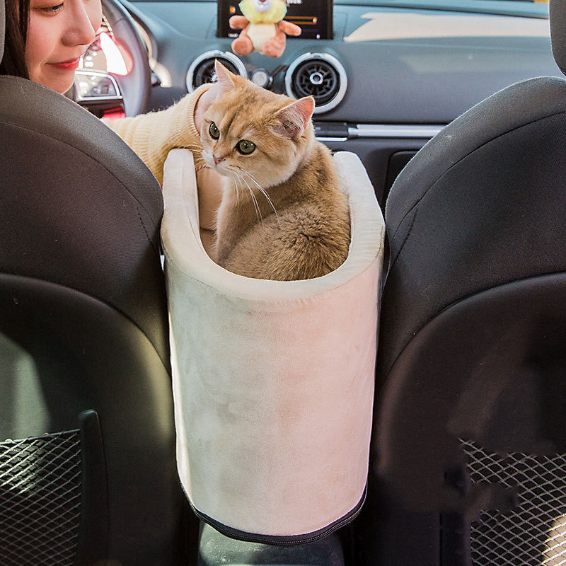Car Safety Pet Seat Carrier Bed For Travel Transport