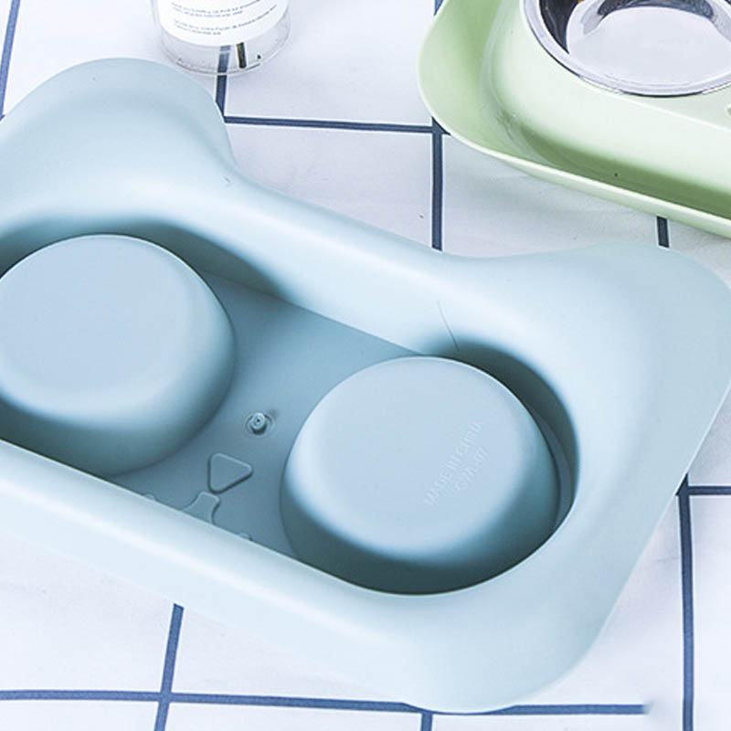 Stainless Steel Pet Feeding And Water Bowl Set