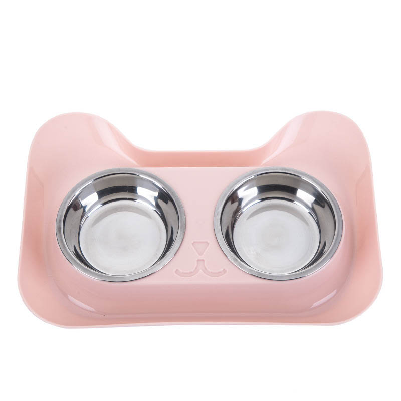 Stainless Steel Pet Feeding And Water Bowl Set
