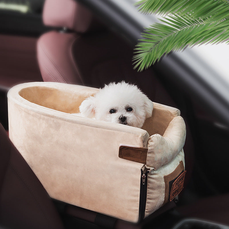 Car Safety Pet Seat Carrier Bed For Travel Transport
