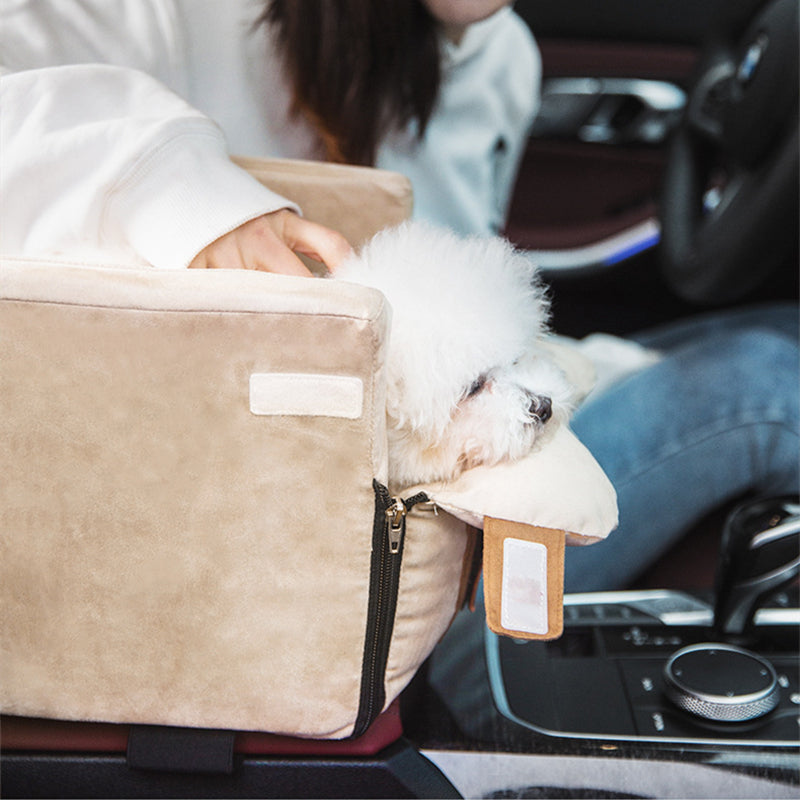 Car Safety Pet Seat Carrier Bed For Travel Transport