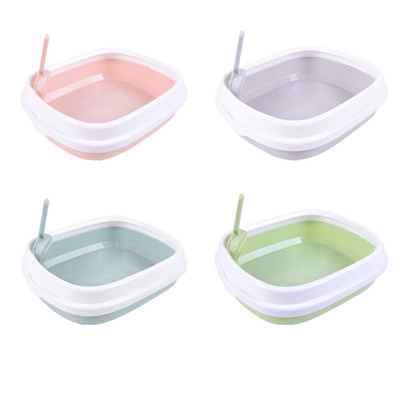 Large Detachable Anti-Splash Litter Box