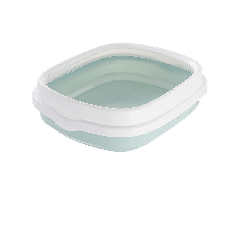 Large Detachable Anti-Splash Litter Box