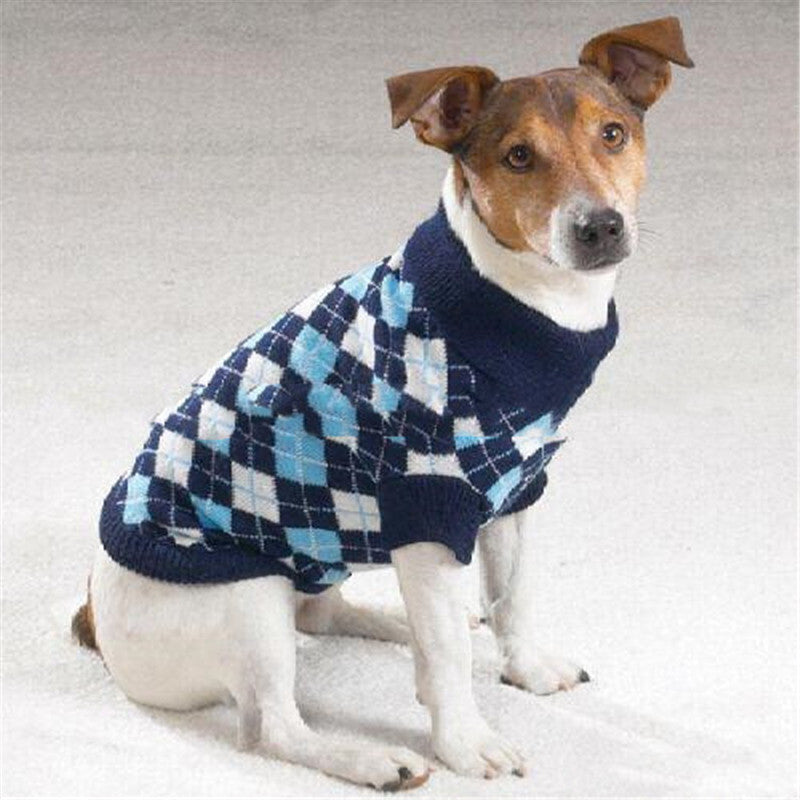 Pet Sweater Warm Clothing Apparel Knit Wear