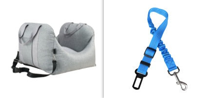 Waterproof Pet Car Seat Carrier Basket Breathable Safety Bag