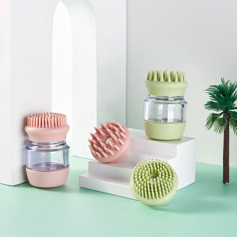 Multifunctional Pet Bath Massage Comb Grooming Brush