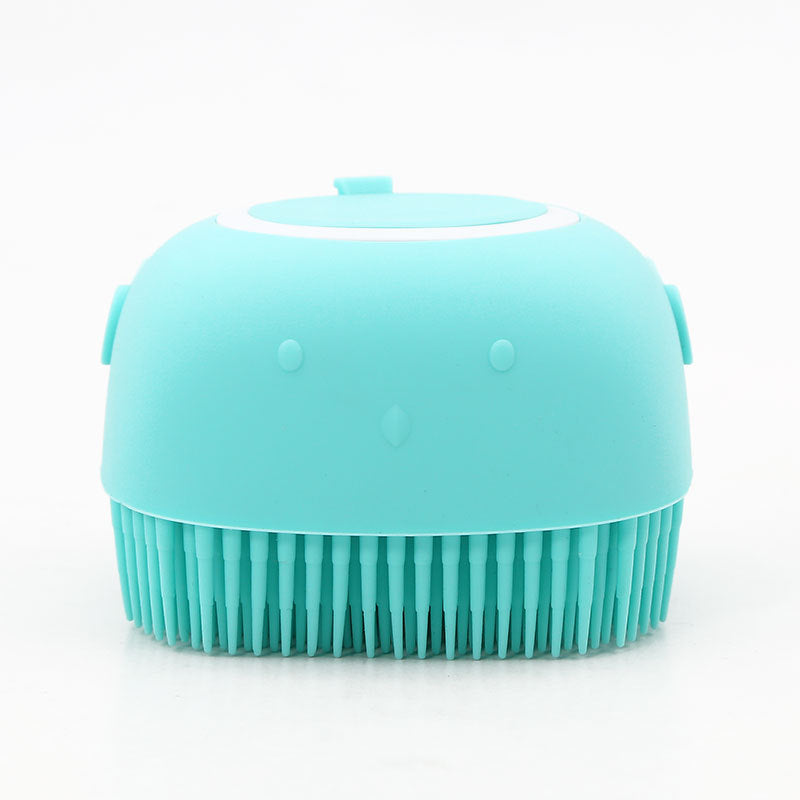 Pet Silicone Bath Massage Grooming Brush