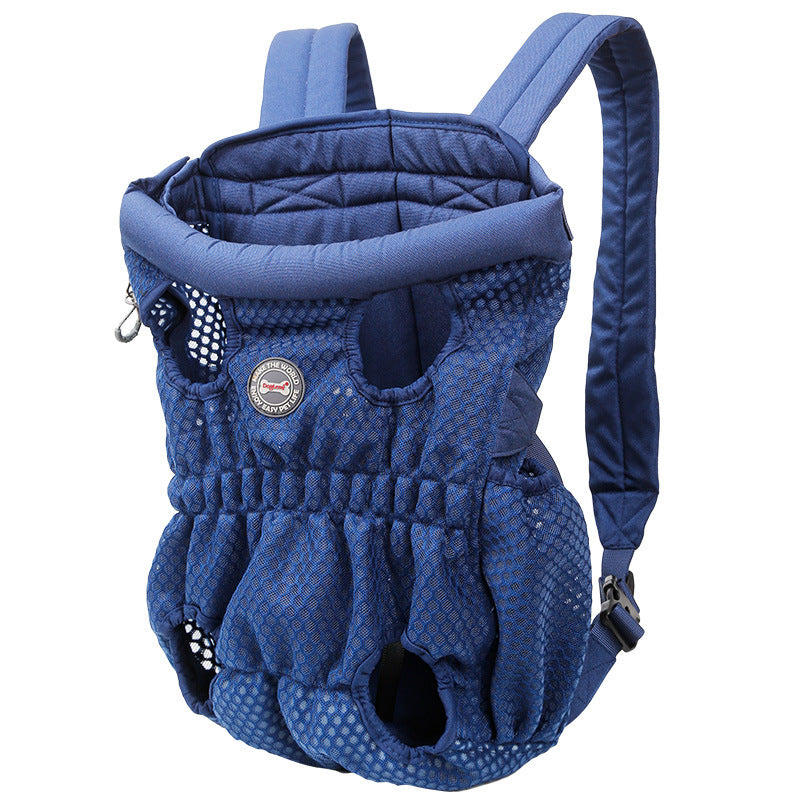 Breathable Mesh Pet Carrier Backpack For Outdoor Travel