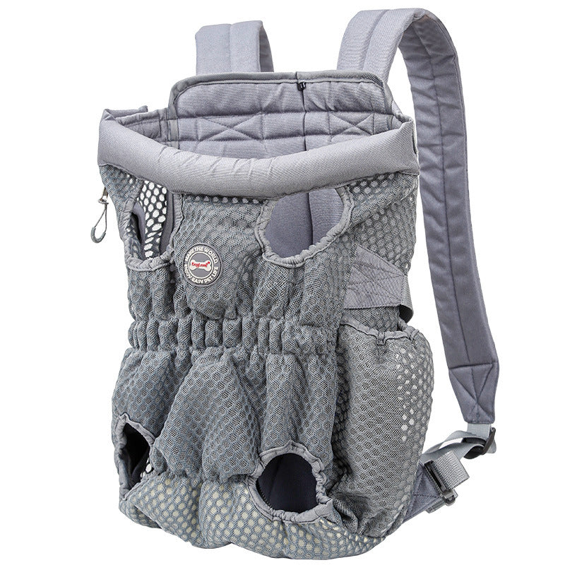 Breathable Mesh Pet Carrier Backpack For Outdoor Travel