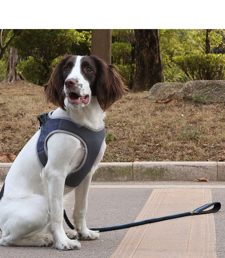 Vest Style Pet Harness And Leash Durable Control Gear