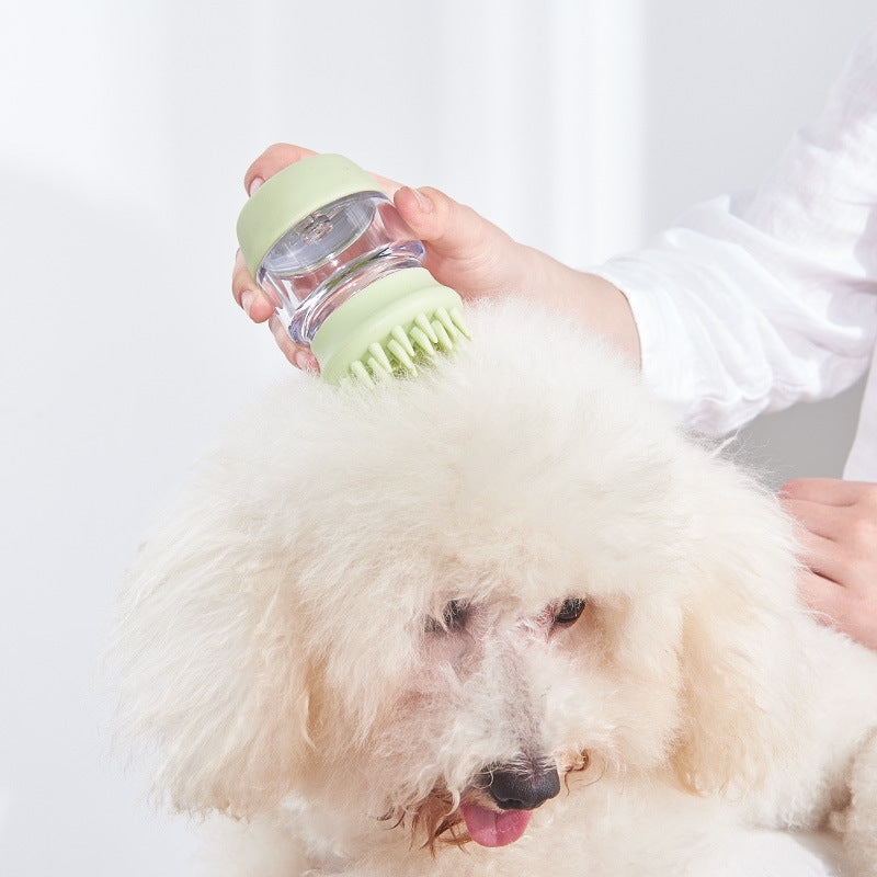Multifunctional Pet Bath Massage Comb Grooming Brush