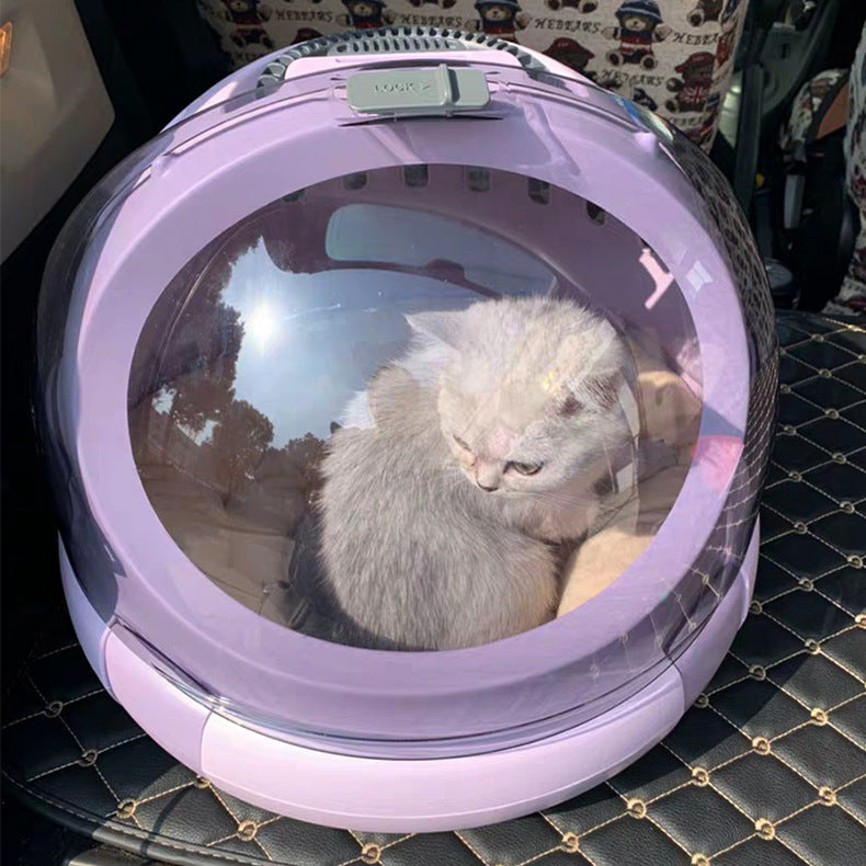 Portable Pet Air Box Litter Carrier