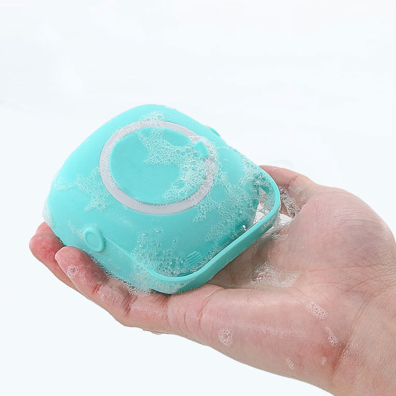 Pet Silicone Bath Massage Grooming Brush