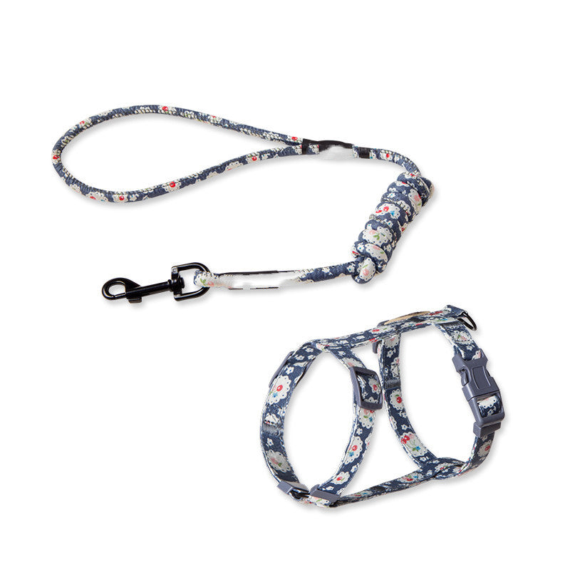 Fashion Anti Escape Pet Harness And Leash Set