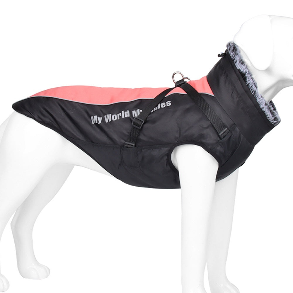 Pet Waterproof Reflective Warm Shell Jacket Apparel