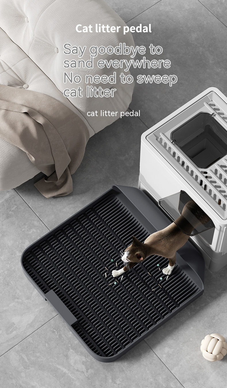 Pet Litter Box Pedal Pad Mat