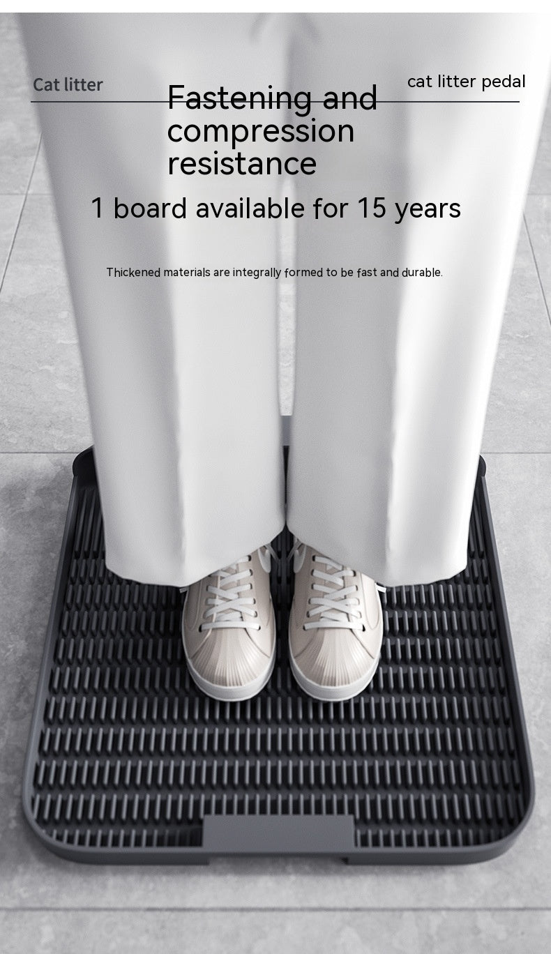 Pet Litter Box Pedal Pad Mat